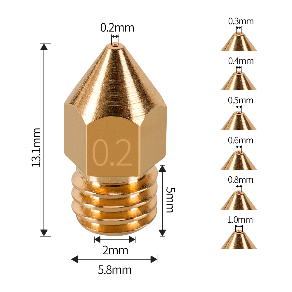 MK7 MK8 Đầu Phun 0.4Mm 0.3Mm 0 - đánh giá và giá 3D Printing Industry