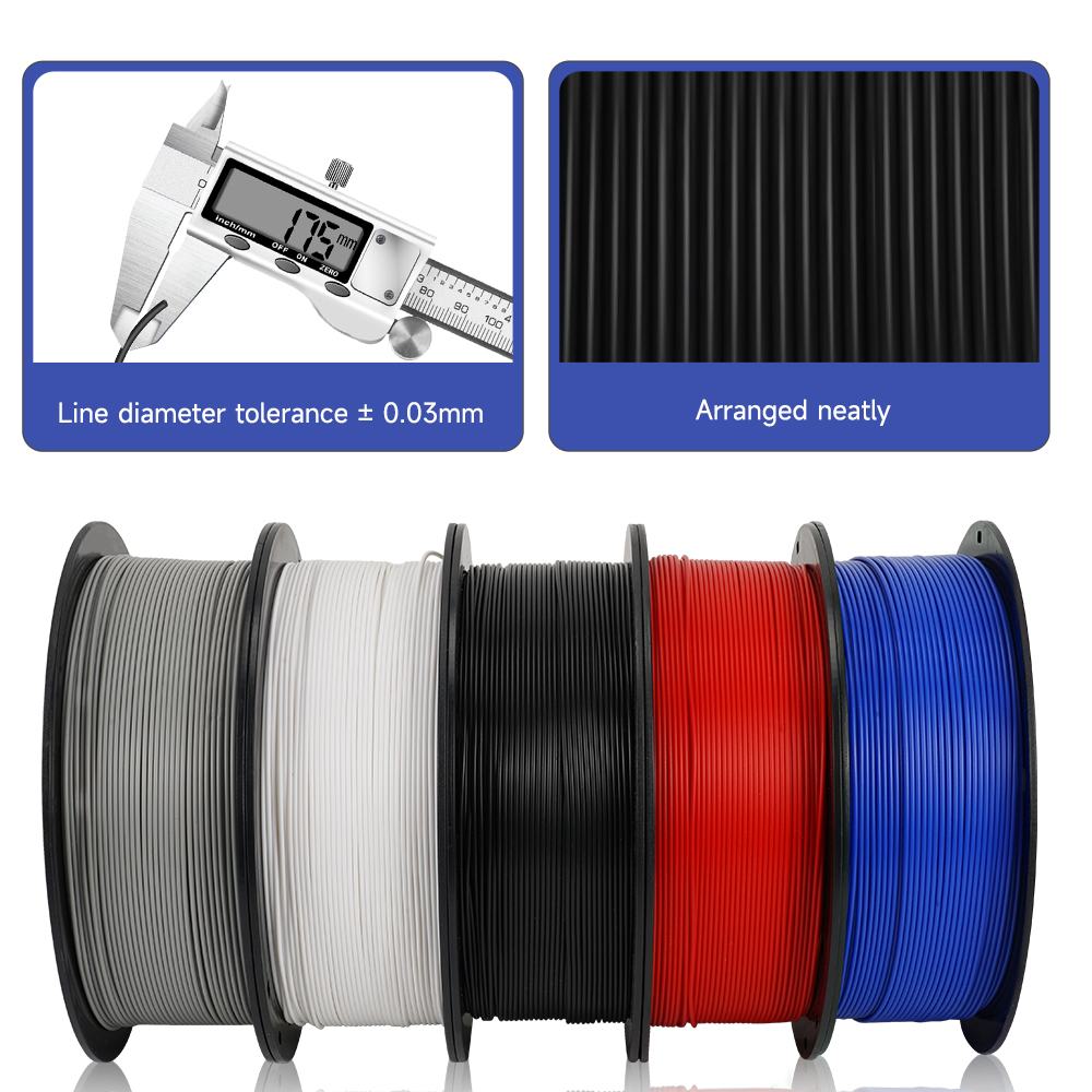 5KG Mix Colors PLA filament 1k - đánh giá và giá 3D Printing Nylon